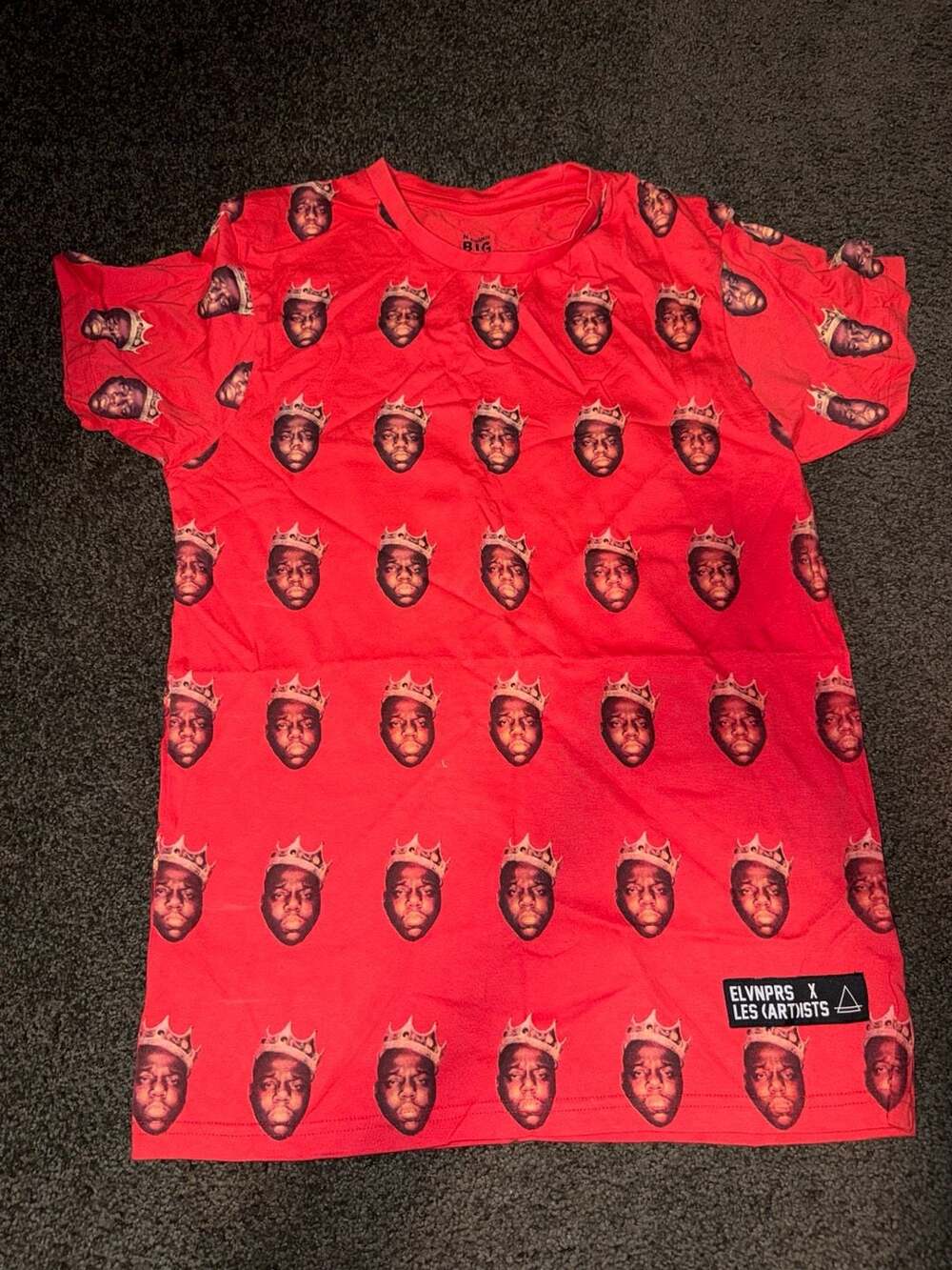 Eleven Paris x Notorious B.I.G. 'Biggie 97' Print T-Shirt Men’s size S